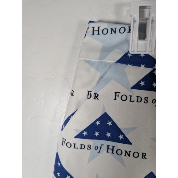 Loudmouth Skort Womens 6 White Blue Folds Of Honor Golf Skirt Shorts Patriotic - Picture 2 of 12